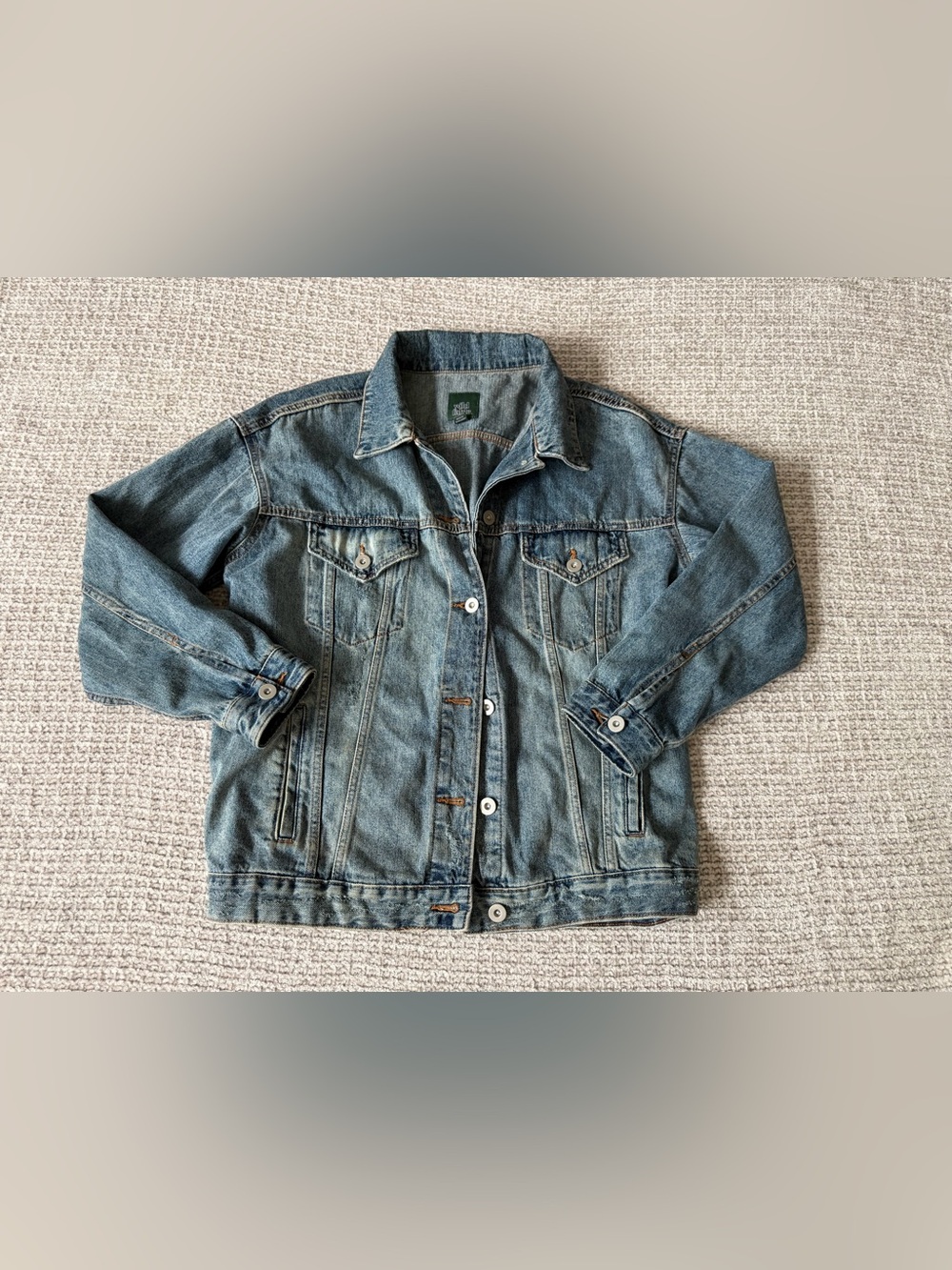 wild fable Vintage Wash Blue Denim Jacket